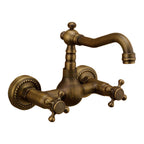 Traditional Wall-Mounted Copper Clawfoot Bathtub Faucet Trim Low Arc Clawfoot Bathtub Faucet