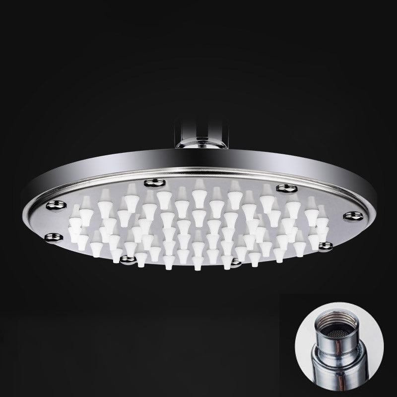 Contemporary Showerhead Combination Dual Showerhead Stainless Steel Wall-Mounted Showerhead