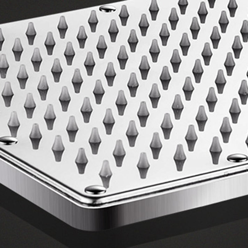 Contemporary Showerhead Combination Dual Showerhead Stainless Steel Wall-Mounted Showerhead