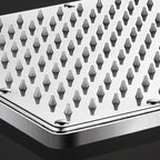 Contemporary Showerhead Combination Dual Showerhead Stainless Steel Wall-Mounted Showerhead