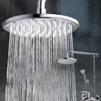 Contemporary Shower Head Combination Polished Stainless Steel Ceiling Mounted Shower Head