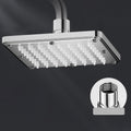 Contemporary Shower Head Combination Polished Stainless Steel Ceiling Mounted Shower Head