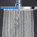 Contemporary Shower Head Combination Polished Stainless Steel Ceiling Mounted Shower Head