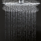 Contemporary Shower Head Combination Polished Stainless Steel Ceiling Mounted Shower Head
