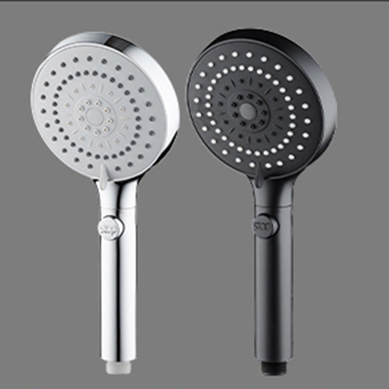 Contemporary Showerhead Combination Rainfall Chrome Wall Mount Showerhead