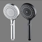Contemporary Showerhead Combination Rainfall Chrome Wall Mount Showerhead