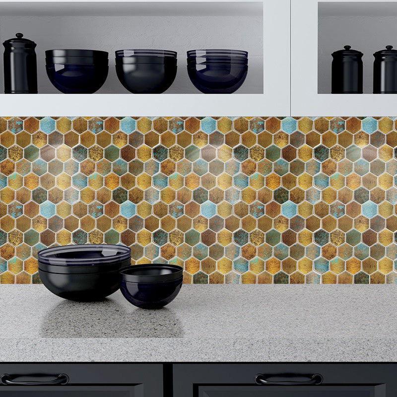 Tile Stripping & Gluing Plastic Waterproof Hexagonal Tile Stripping & Gluing for Shower