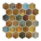 Tile Stripping & Gluing Plastic Waterproof Hexagonal Tile Stripping & Gluing for Shower