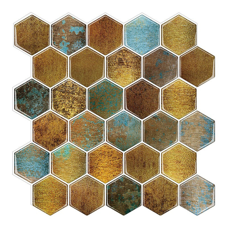 Tile Stripping & Gluing Plastic Waterproof Hexagonal Tile Stripping & Gluing for Shower