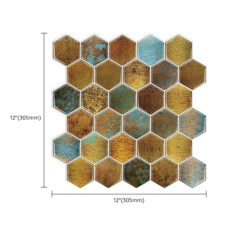 Tile Stripping & Gluing Plastic Waterproof Hexagonal Tile Stripping & Gluing for Shower