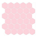 Self-adhesive tiles Solid Color Hexagonal Scratch-resistant Self-adhesive tiles