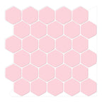 Self-adhesive tiles Solid Color Hexagonal Scratch-resistant Self-adhesive tiles