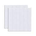 Modern Wood Paneling Smooth Wall Indoor Wood Planks Set of 2