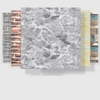 Farmhouse Wall Panel 3D Brick Bedroom and Living Room Wall Panels Set of 2