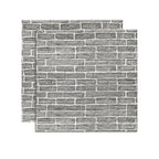 Farmhouse Wall Panel 3D Brick Bedroom and Living Room Wall Panels Set of 2