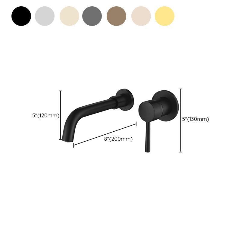 Wall-mounted faucets Single lever mixers for the bathroom