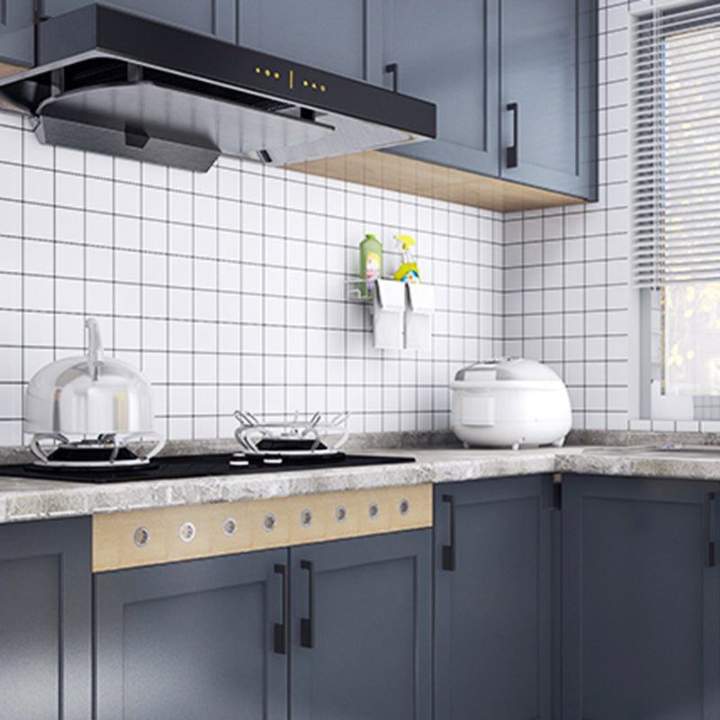 Single Tile Remove and Stick Back Wall Contemporary Kitchen Paper