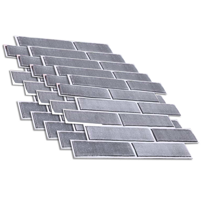 Industrial Wall Panel 3D Brick Bathroom Living Room Wall Panels Set of 5