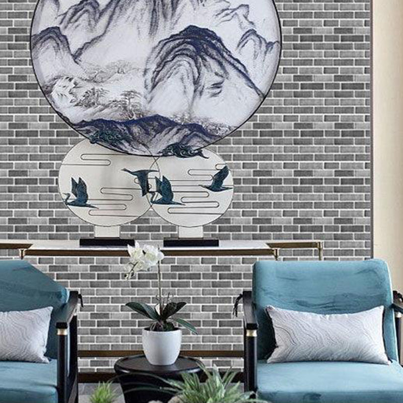 Industrial Wall Panel 3D Brick Bathroom Living Room Wall Panels Set of 5