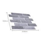 Industrial Wall Panel 3D Brick Bathroom Living Room Wall Panels Set of 5
