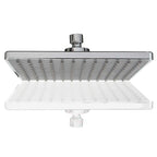 Contemporary Shower Combination Fixed Shower Head Chrome Ceiling Mounted Shower Head