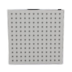 Contemporary Shower Combination Fixed Shower Head Chrome Ceiling Mounted Shower Head