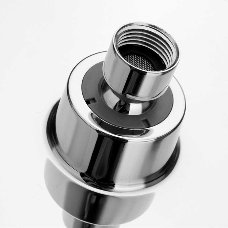 Contemporary Shower Combination Fixed Shower Head Chrome Ceiling Mounted Shower Head