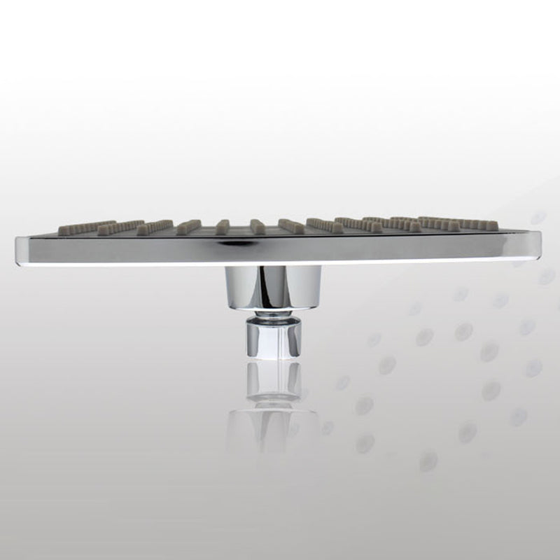 Contemporary Shower Combination Fixed Shower Head Chrome Ceiling Mounted Shower Head