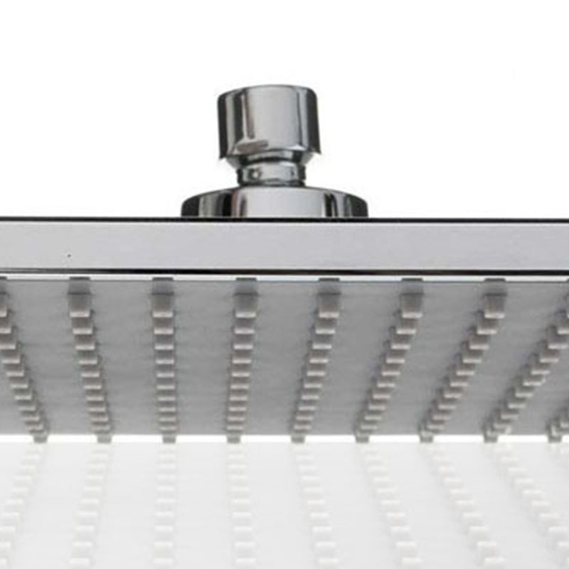 Contemporary Shower Combination Fixed Shower Head Chrome Ceiling Mounted Shower Head
