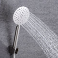 Contemporary Shower Combo Handheld Showerhead Stainless Steel Wall Mounted Showerhead