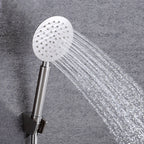 Contemporary Shower Combo Handheld Showerhead Stainless Steel Wall Mounted Showerhead