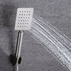 Contemporary Shower Combo Handheld Showerhead Stainless Steel Wall Mounted Showerhead