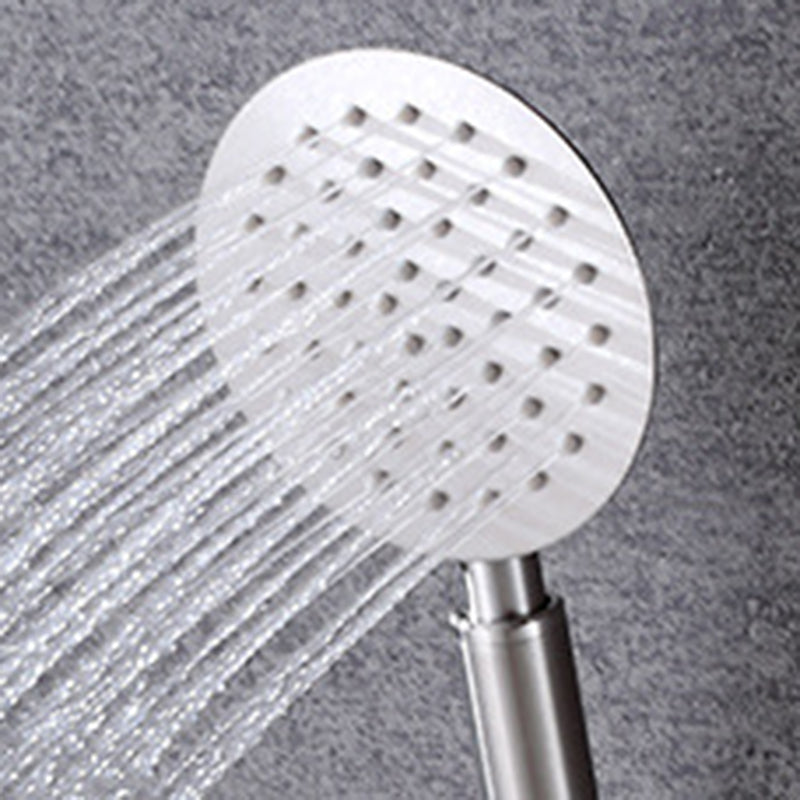 Contemporary Shower Combo Handheld Showerhead Stainless Steel Wall Mounted Showerhead