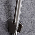 Contemporary Shower Combo Handheld Showerhead Stainless Steel Wall Mounted Showerhead