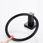 Traditional Metal Bathroom Hardware Set Wall Hooks/Towel Bar/Ring & Paper Holder