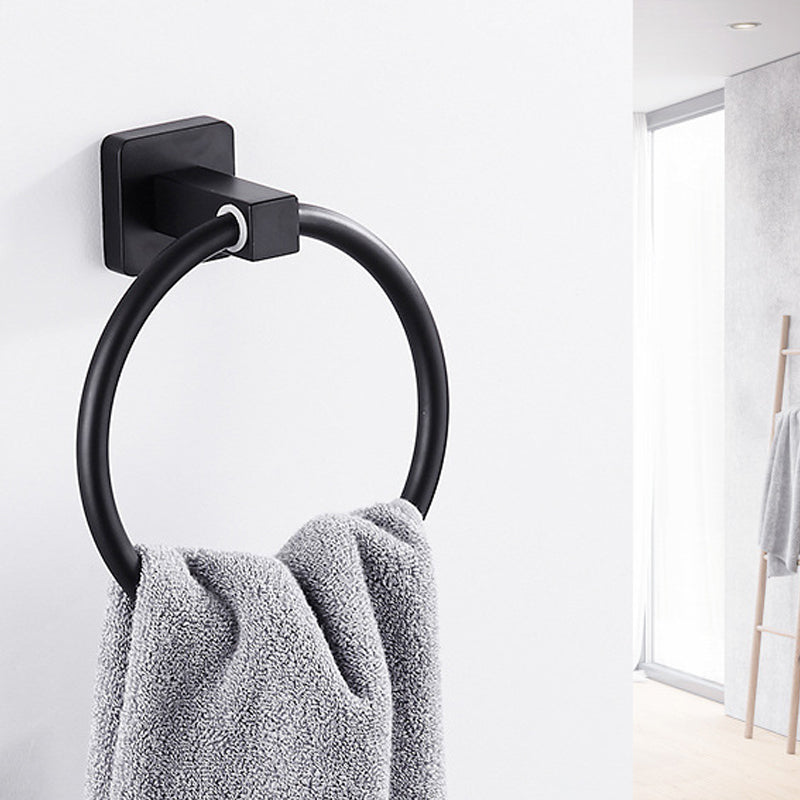 Traditional Metal Bathroom Hardware Set Wall Hooks/Towel Bar/Ring & Paper Holder