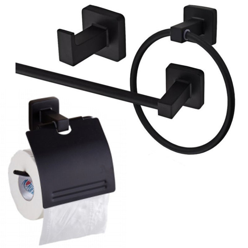 Traditional Metal Bathroom Hardware Set Wall Hooks/Towel Bar/Ring & Paper Holder