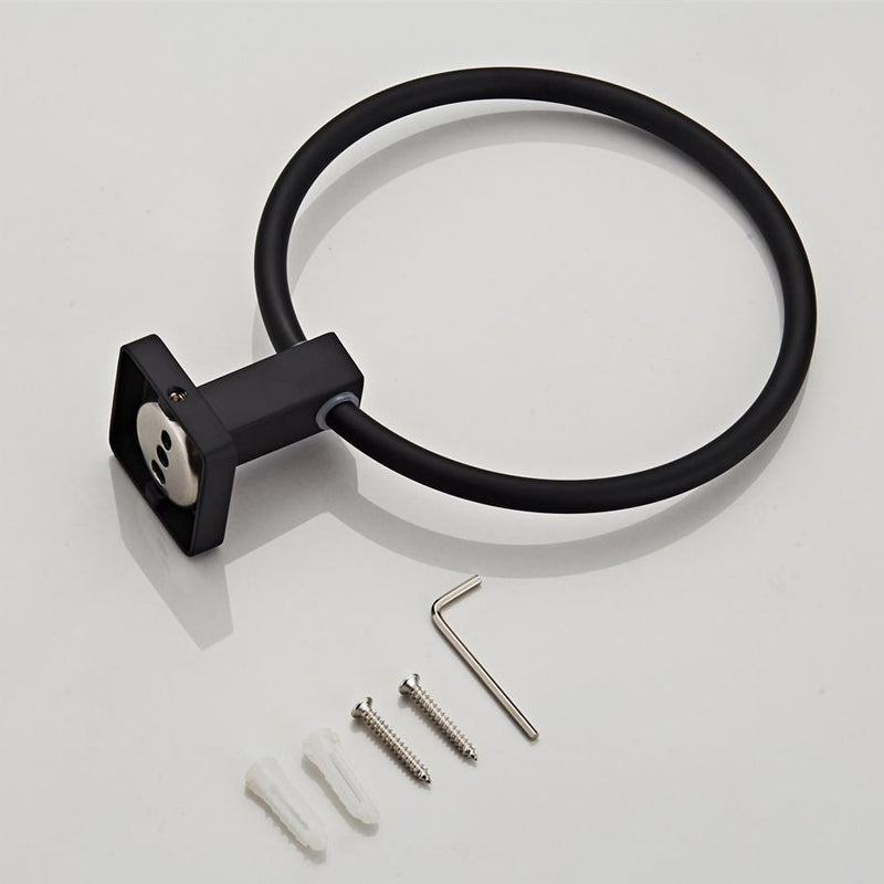 Traditional Metal Bathroom Hardware Set Wall Hooks/Towel Bar/Ring & Paper Holder