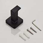 Traditional Metal Bathroom Hardware Set Wall Hooks/Towel Bar/Ring & Paper Holder