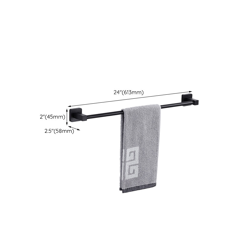 Traditional Metal Bathroom Hardware Set Wall Hooks/Towel Bar/Ring & Paper Holder