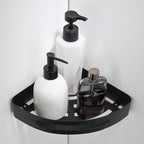 Modern Bathroom Accessory Set Bath Shelf Towel Holder Matte Black Bath Hardware Set