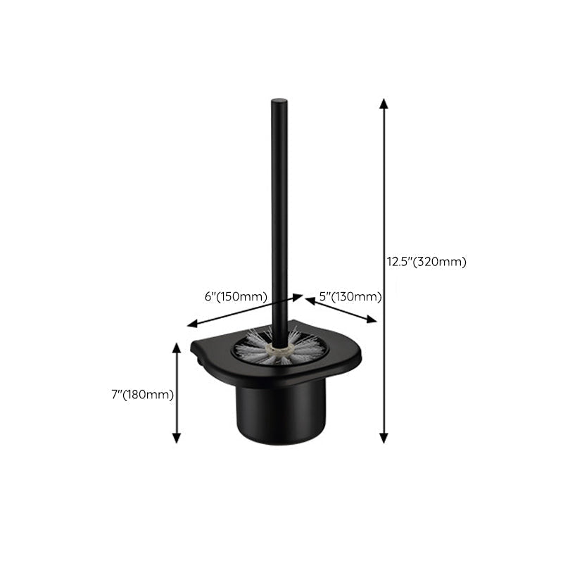 Modern Bathroom Accessory Set Bath Shelf Towel Holder Matte Black Bath Hardware Set