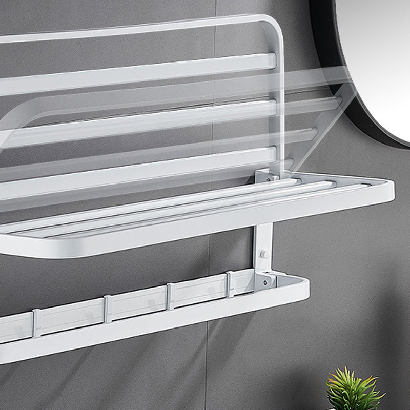 Modern Bathroom Accessory Set Towel Bar Bathroom Shelf White Bathroom Accessory Set