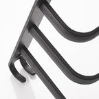 Modern black aluminum bathroom accessory set towel bar bathroom fittings