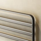 Contemporary Bathroom Accessory Set Gray Aluminum Bathroom Shelf/Towel Rack/Bathtub Hook