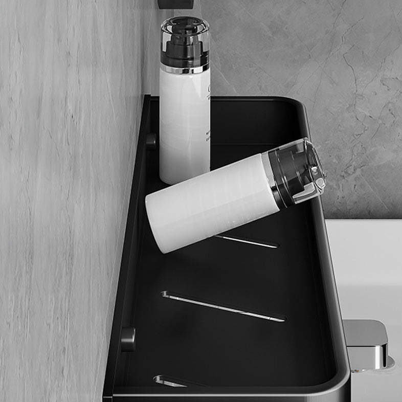 Contemporary Bathroom Accessories Hardware Set Aluminum Bathroom Shelf