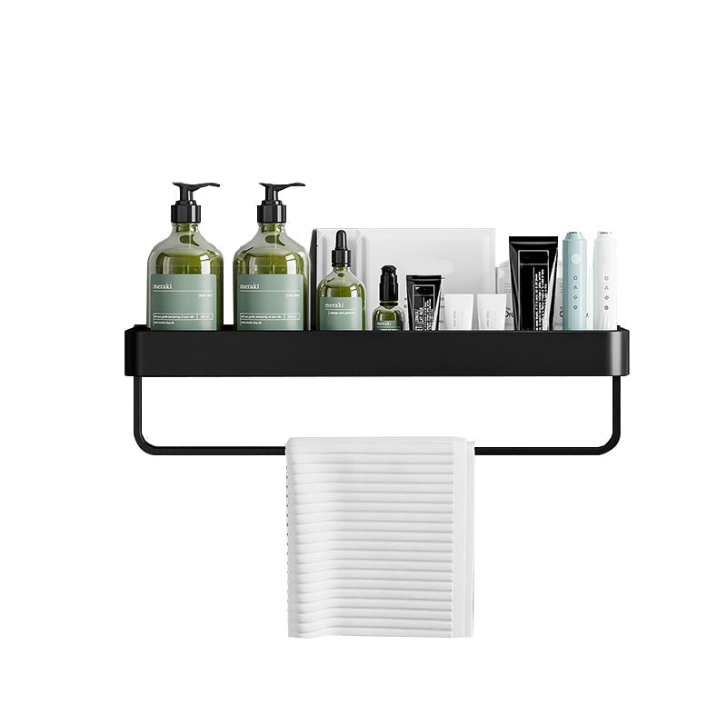Contemporary Bathroom Accessories Hardware Set Aluminum Bathroom Shelf