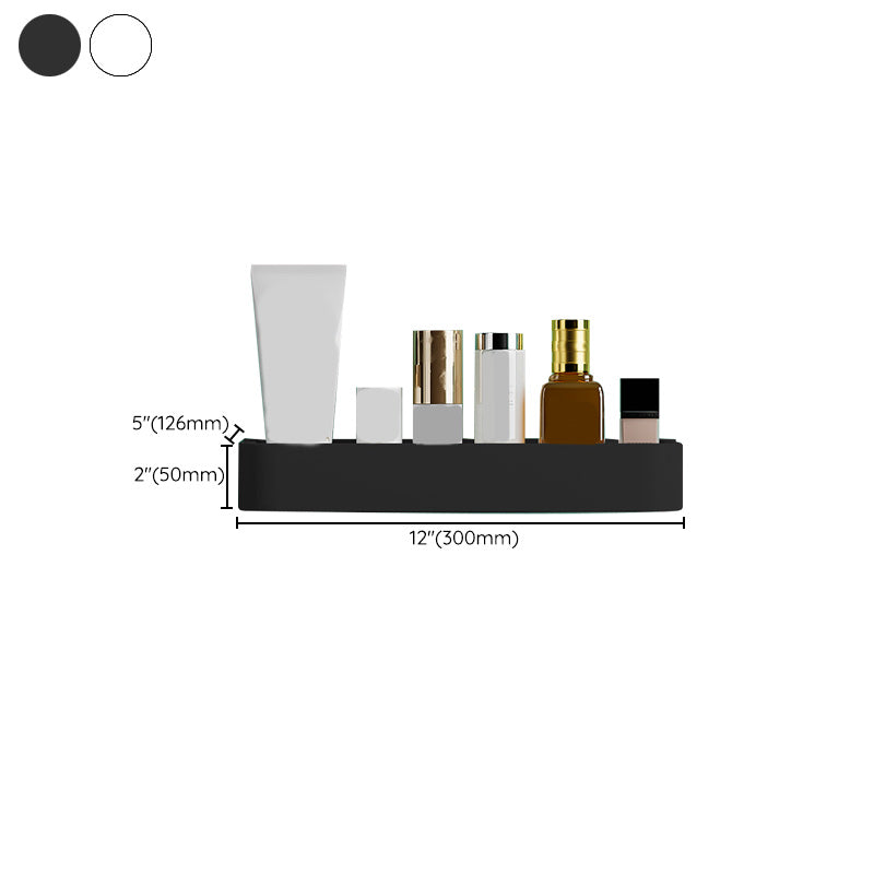 Contemporary Bathroom Accessories Hardware Set Aluminum Bathroom Shelf