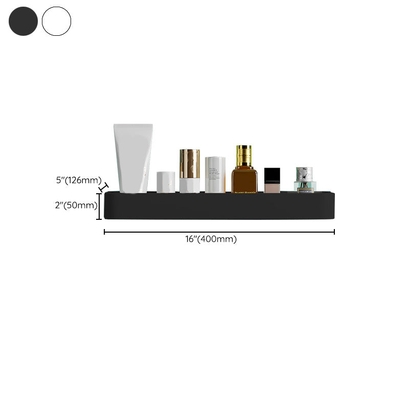 Contemporary Bathroom Accessories Hardware Set Aluminum Bathroom Shelf