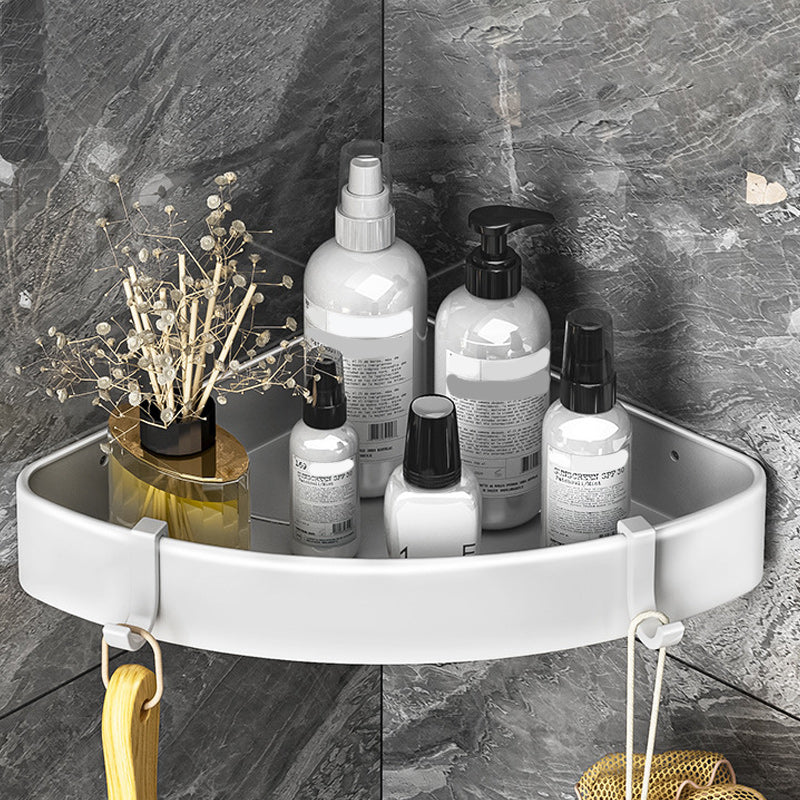 Modern Black-White Metal Bath Hardware Set Bath Shelf Bathroom Hardware Set